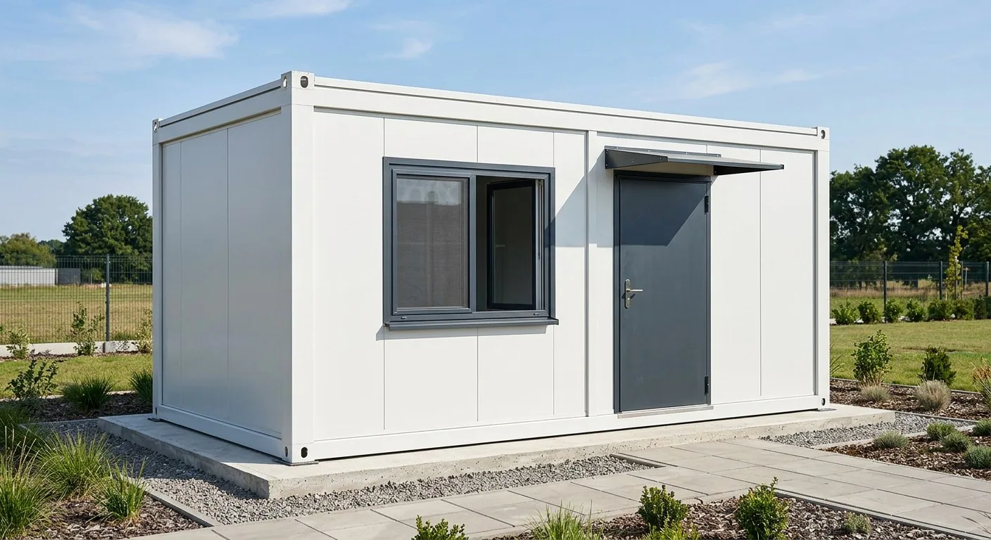 Detachable container house, single unit