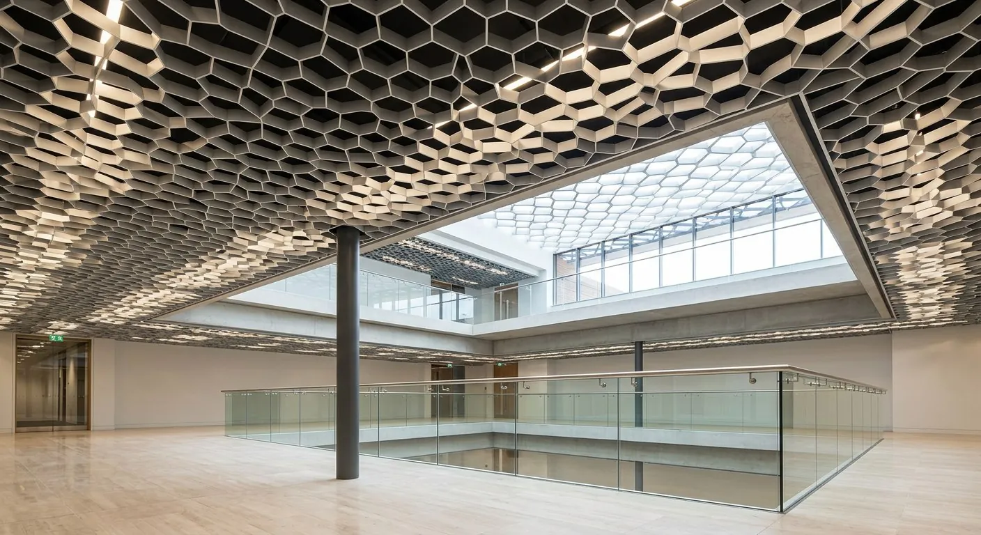 Open cell ceiling